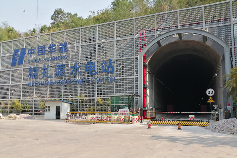 云南水电站二口路障机