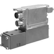 4WRPNH../24F..带集成数字轴控制器 (IAC-R) 和时钟同步 PROFIBUS DP/V2（PROFIdrive 子协议）的高频响阀